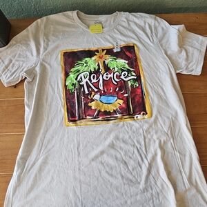 NWT- Unisex Callie Rejoice Baby Jesus Christian T Shirt Size XL